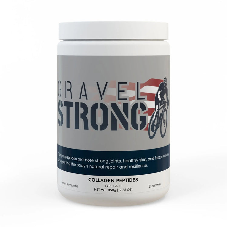 Gravel Strong Collagen Peptides Type I & III Supplement (350g, 12.3oz)