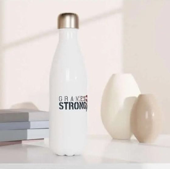 GS 17 oz. Stainless Steel Water Bottle - Ride Gravel Strong