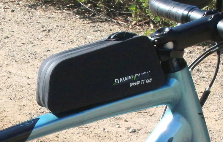 Dawn to Dusk Tektite TT 660 Gravel Bike Top Tube Storage Bag Triathlete Store