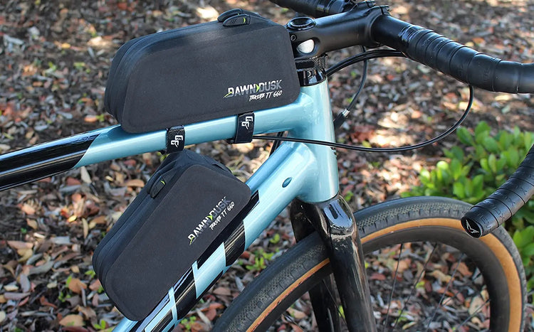 Dawn to Dusk Tektite TT 660 Gravel Bike Top Tube Storage Bag Triathlete Store