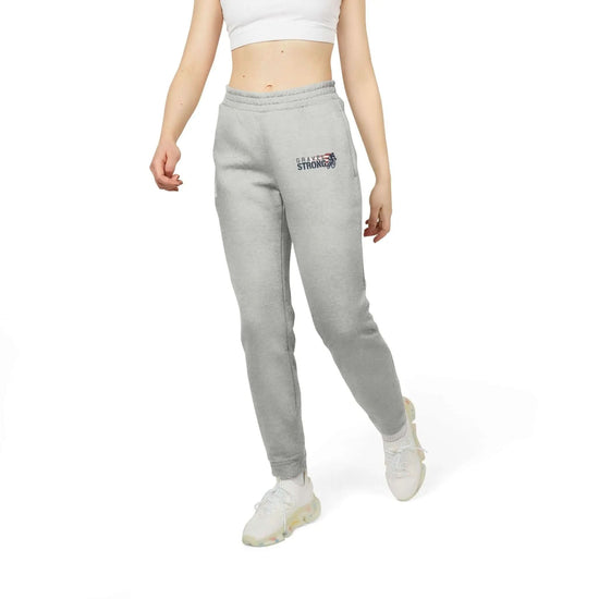GS Cotton-Poly Blend Adidas Joggers - Ride Gravel Strong