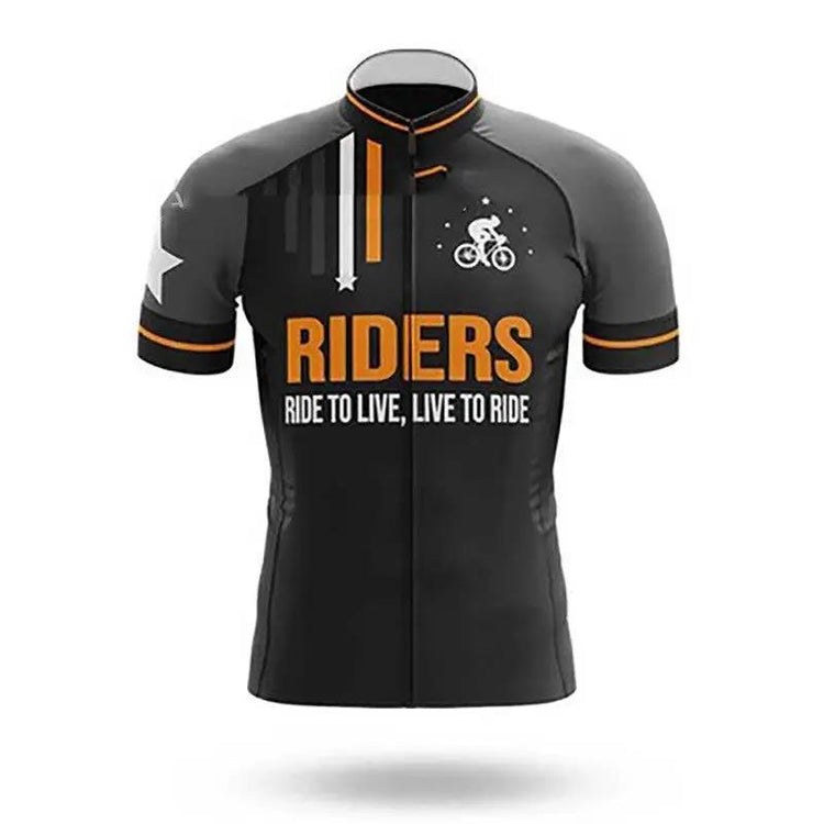 Cycling jersey with &