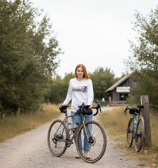 GS LS Unisex Cycling Tee - Ride Gravel Strong