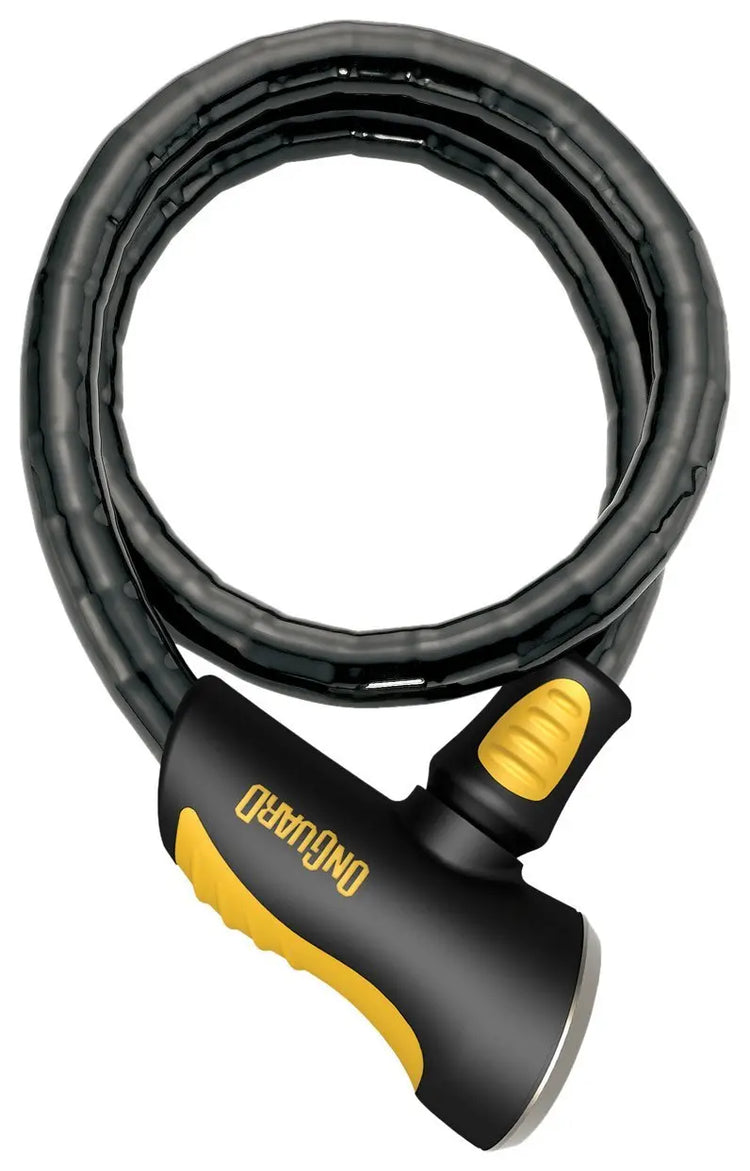 Onguard Rottweiler Armored Coil Cable Lock Triathlete Store