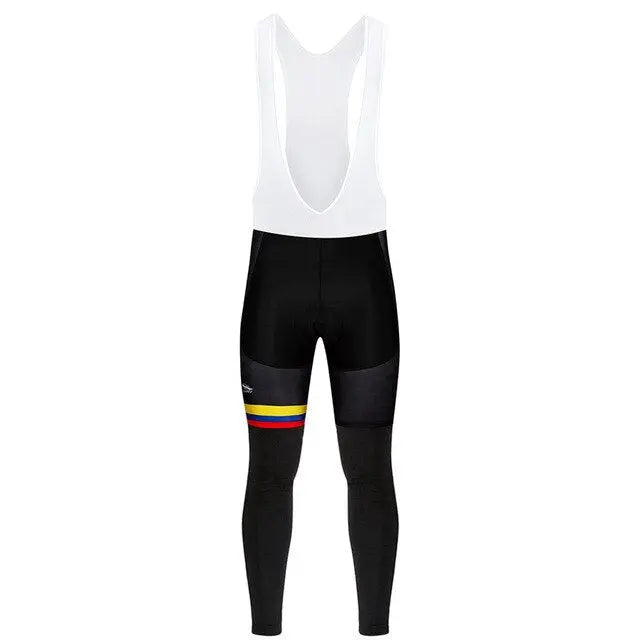 COLOMBIA Cycling Jersey 9D Bib Set MTB Uniform Bike Clothing Quick Dry Bicycle Clothes Mens Long Cycling Wear Vimost Shop
