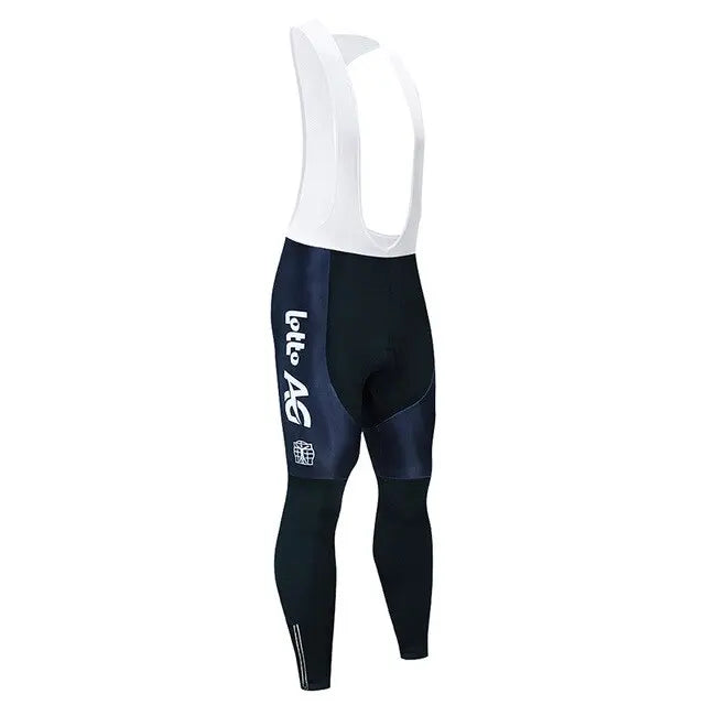 Spring/Autumn Belgium Cycling Jersey 9D Bib Set MTB Uniform Bike Clothing Quick Dry Bicycle Clothes Men‘s Long Cycling Wear Vimost Shop