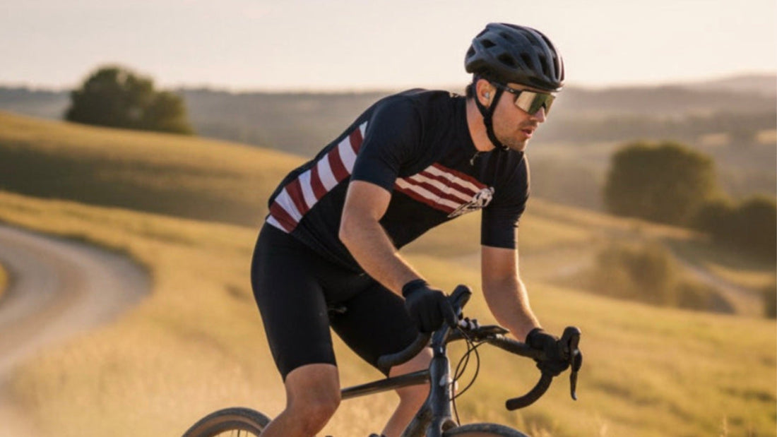 PRE-ORDER NOW! Gravel Strong American Grit Cycling Jerseys & Bibs