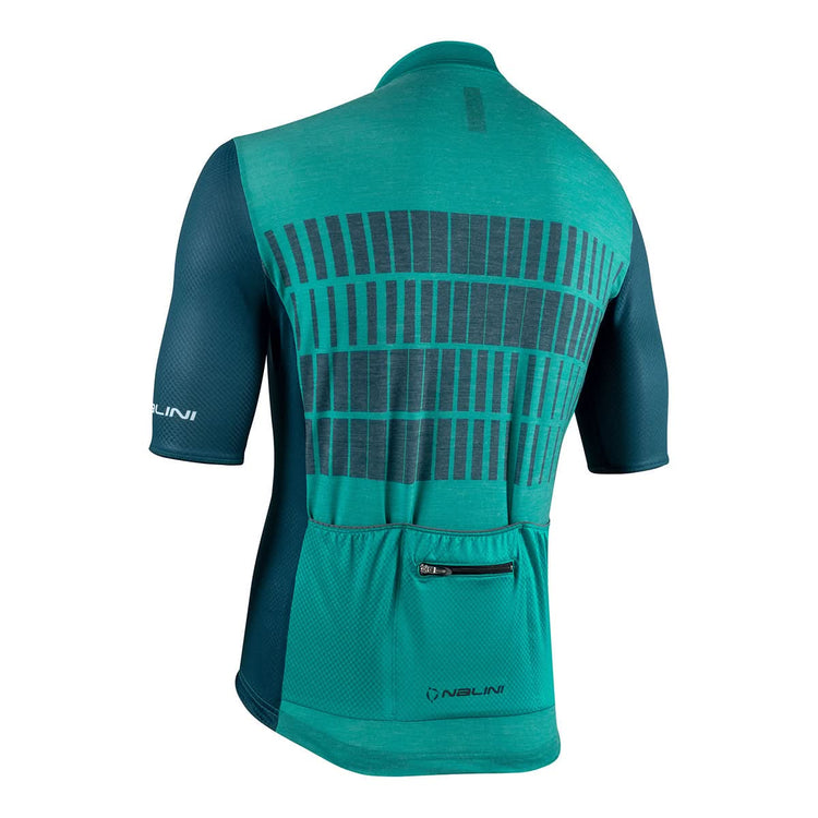 Nalini BAS Wool Short Sleeve Jersey - Ride Gravel Strong