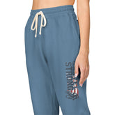 Unisex Garment-Dyed Fleece Sweatpants 
