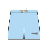 Lightweight Unisex Fleece Sweat Shorts Gravel Strong