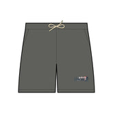 Lightweight Unisex Fleece Sweat Shorts Gravel Strong