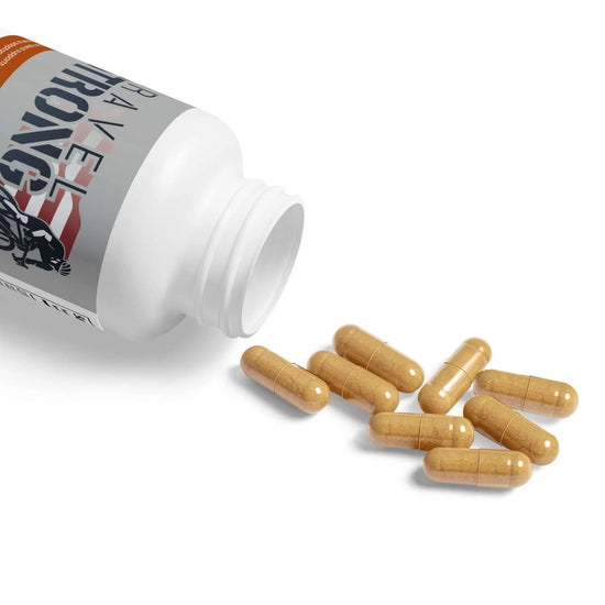 Mushroom Blend Supplement (60 Capsules) Gravel Strong
