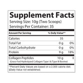 Gravel Strong Collagen Peptides Type I & III Supplement (350g, 12.3oz)