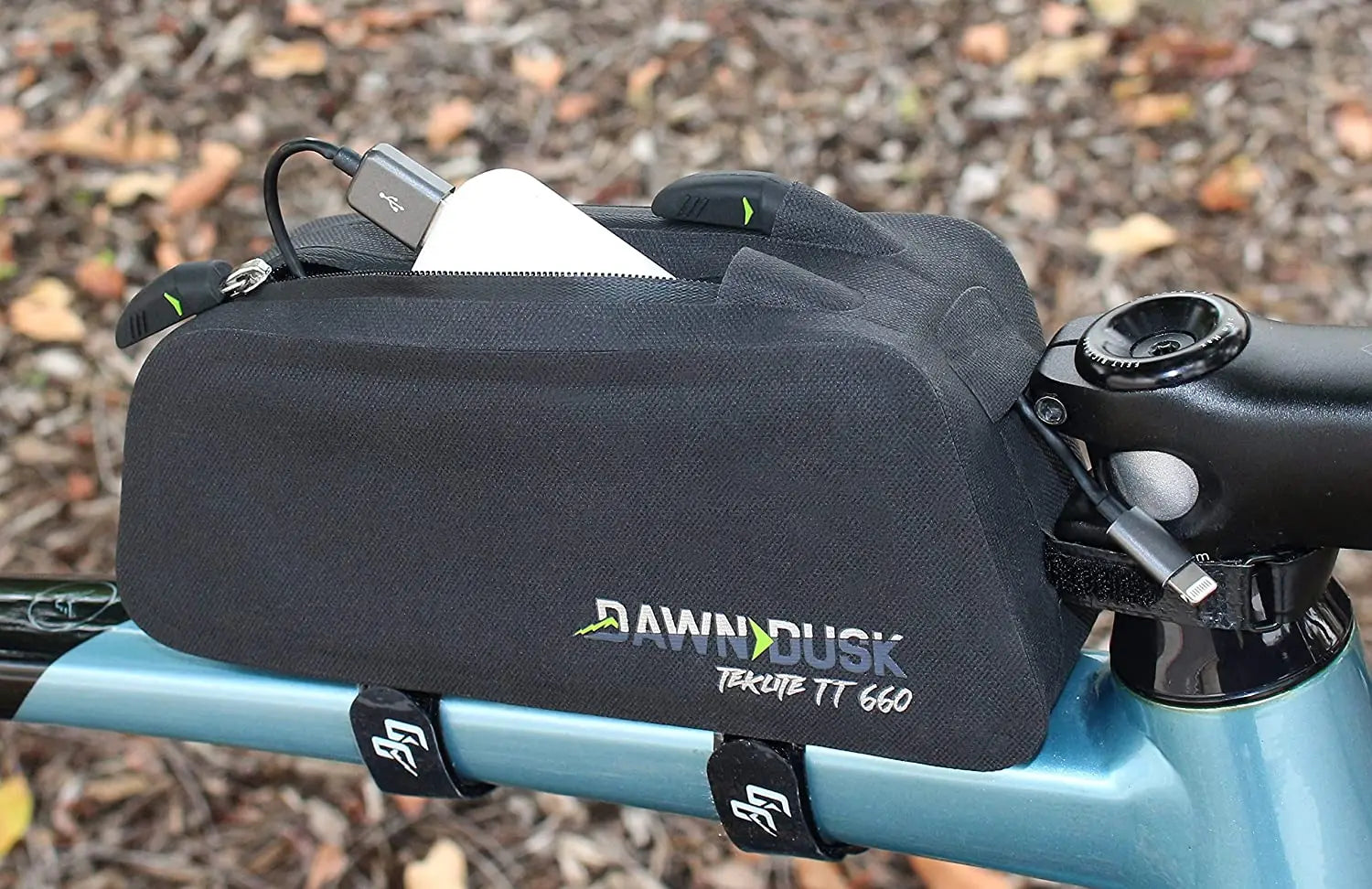 Dawn to Dusk Tektite TT 660 Gravel Bike Top Tube Storage Bag Triathlete Store