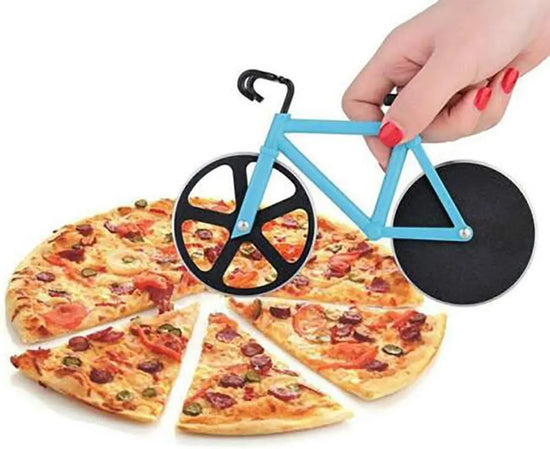 Bicycle Pizza Cutter - Blue Triathlete Store