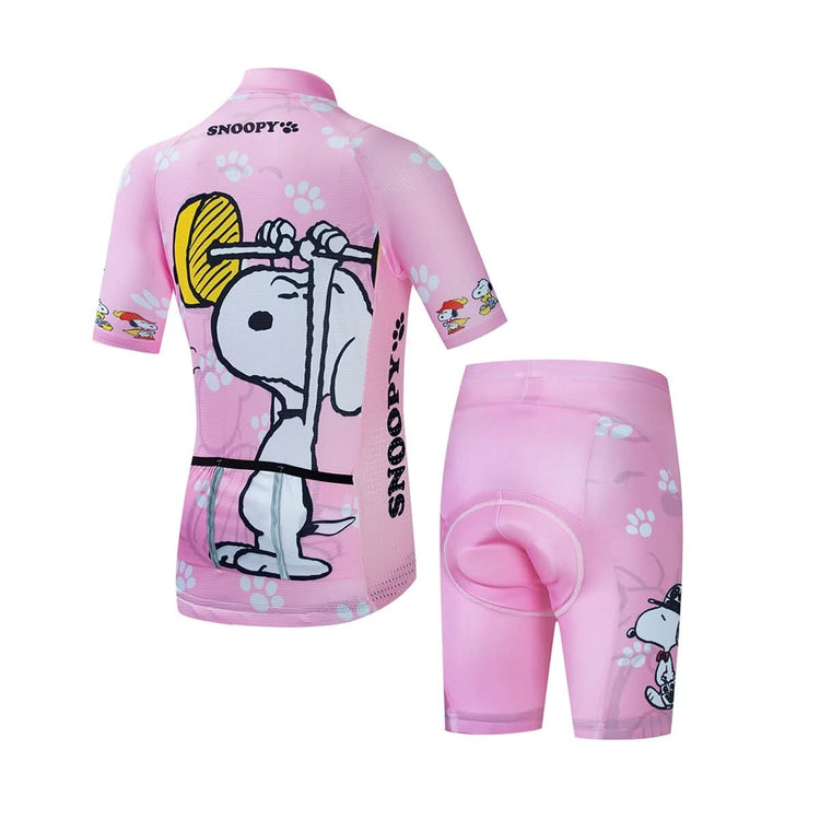 Snoopy Kids Cycling Set - Ride Gravel Strong