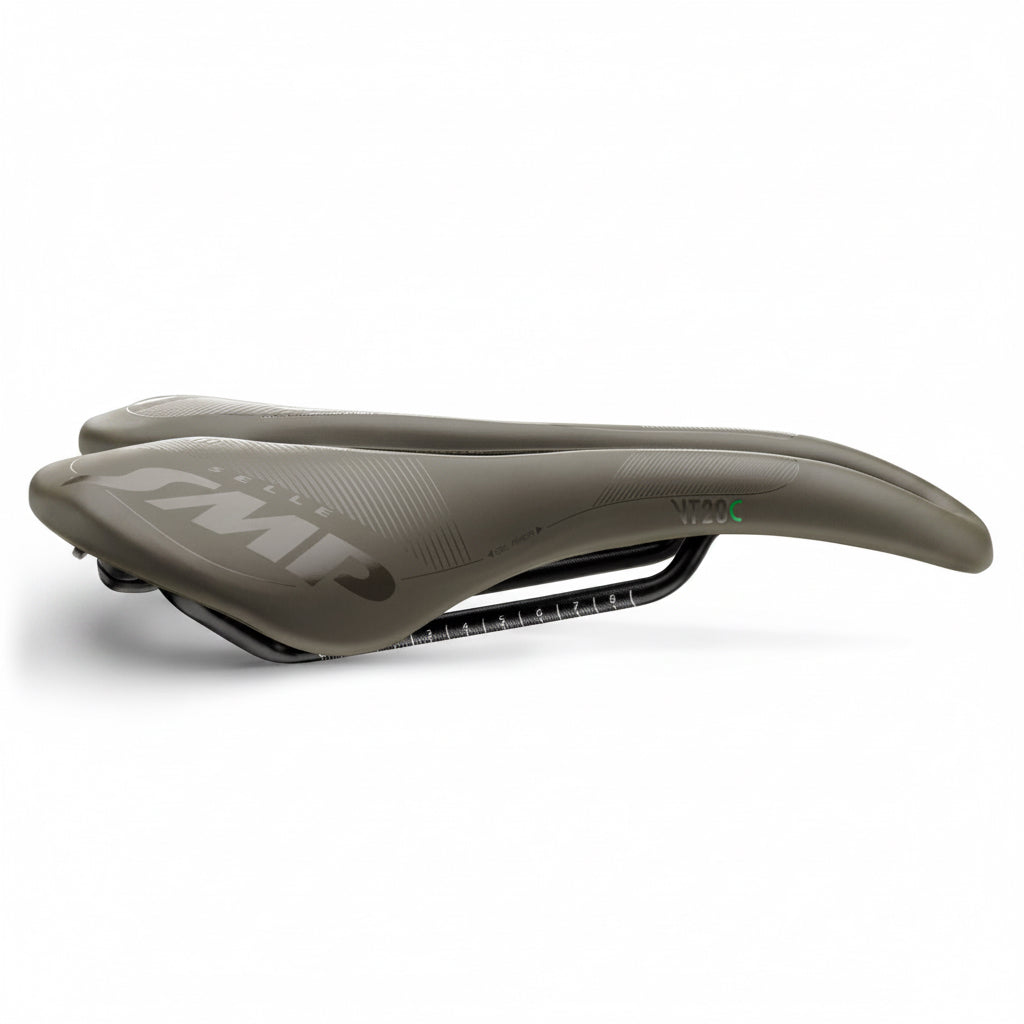 Selle SMP bicycle saddle on a white background
