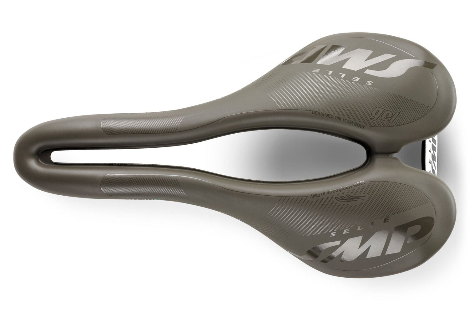 Selle SMP bicycle saddle on a white background