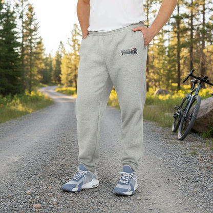GS Cotton-Poly Blend Adidas Joggers - Ride Gravel Strong
