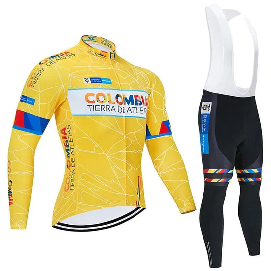 Team Colombia Cycling Jersey & Bib Set Vimost Shop