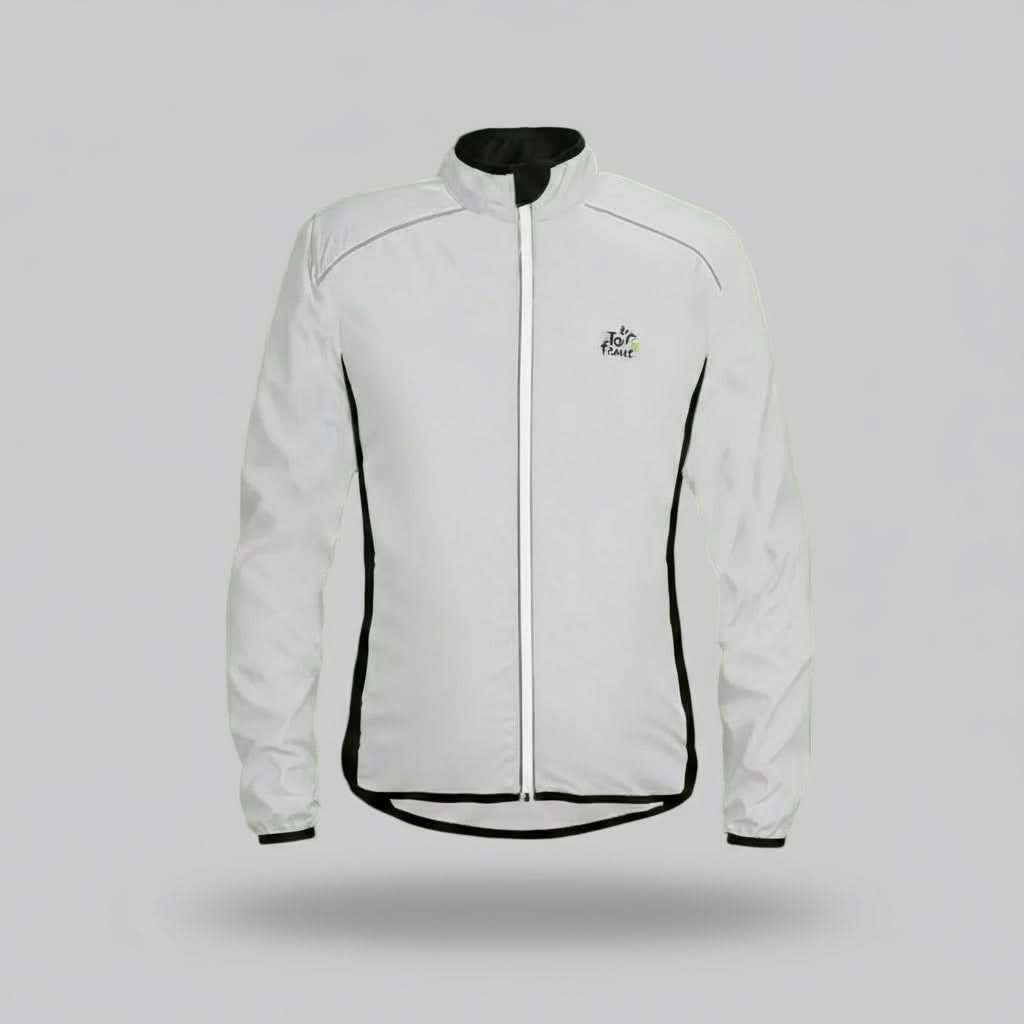 Lightweight Waterproof Cycling Windbreaker Jacket for Men - Ride Gravel Strong