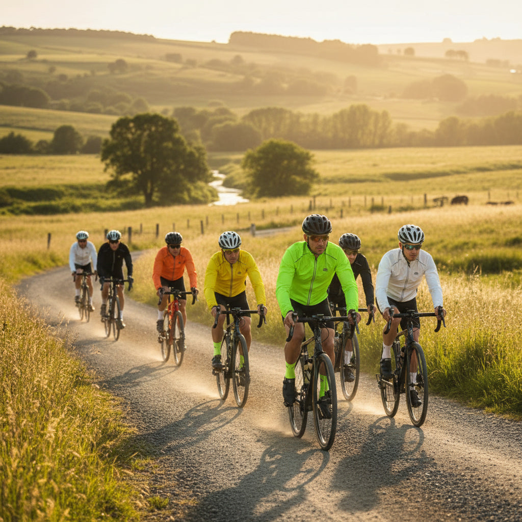 Lightweight Waterproof Cycling Windbreaker Jacket for Men - Ride Gravel Strong