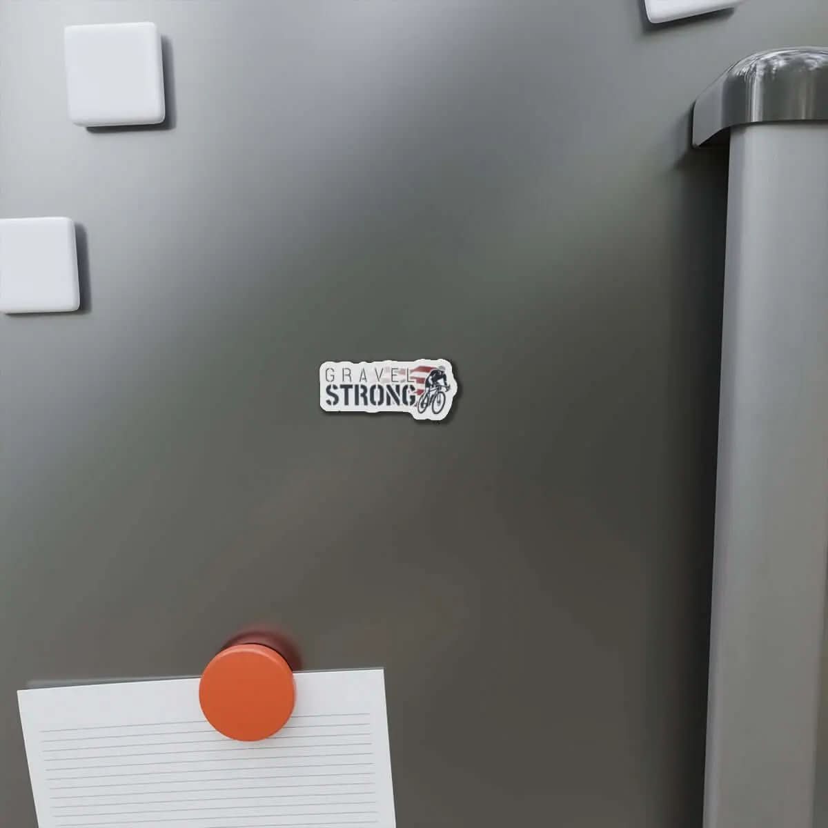 GS Durable Die Cut Logo Magnets - Ride Gravel Strong