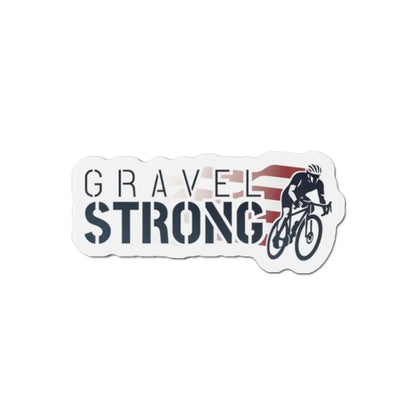 GS Durable Die Cut Logo Magnets - Ride Gravel Strong