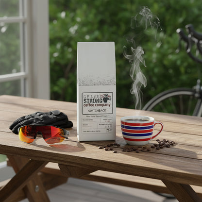 Gravel Strong - Switchback Medium-Dark Roast Coffee - Ride Gravel Strong