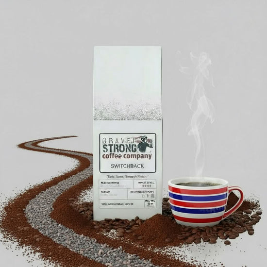 Gravel Strong - Switchback Medium-Dark Roast Coffee - Ride Gravel Strong
