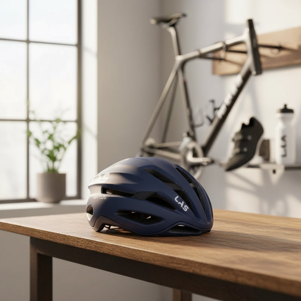 LAS Virtus Cycling Helmet Made in Italy - Ride Gravel Strong