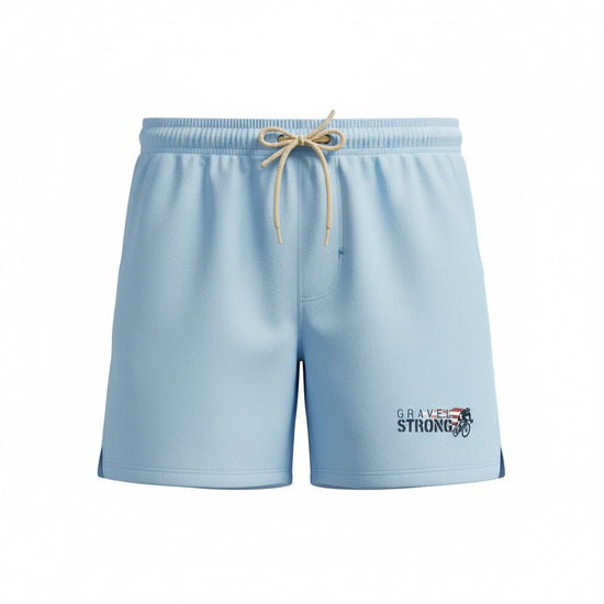 Lightweight Unisex Fleece Sweat Shorts - Ride Gravel Strong