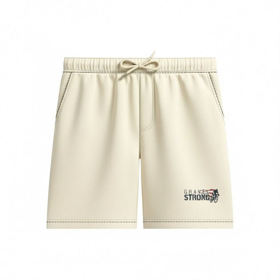 GS Lightweight Unisex Fleece Sweat Shorts - Ride Gravel Strong