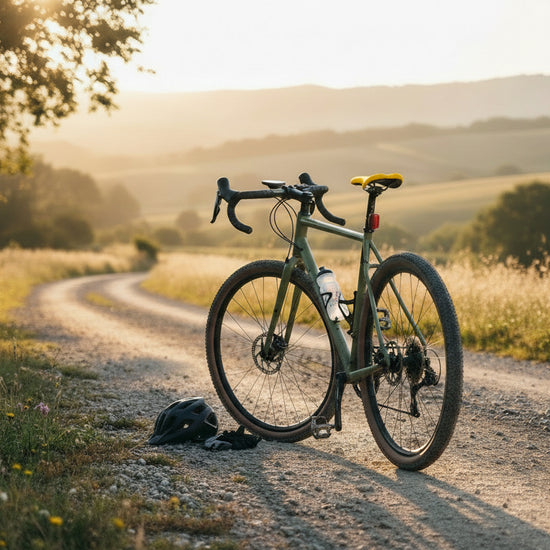 Yellow bicycle saddle with &