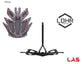 LAS Virtus Cycling Helmet - Matte Black/Black - Ride Gravel Strong